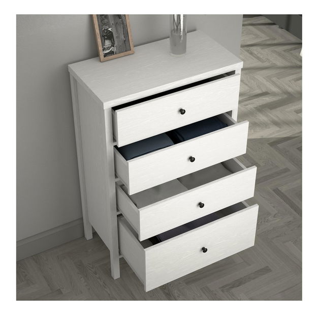 Komoda Franc 40 (bílé dřevo)