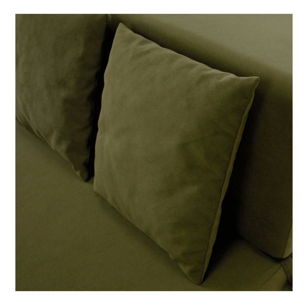 Rozkládací křeslo Plantearan (olivová)