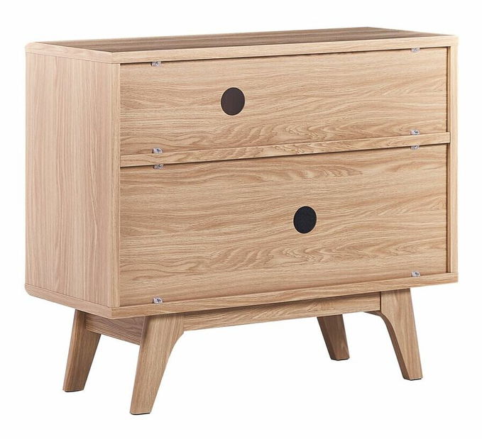 TV stolek/skříňka Christy (světlé dřevo)