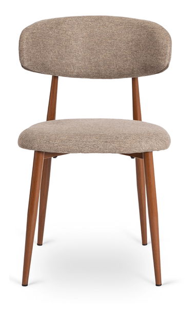  Jídelní židle Fabinko (béžová + ořech)