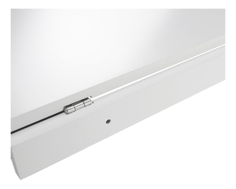 Skládací stůl na zeď s křídovou tabulí Zelman (bílá)