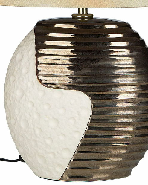 Stolní lampa Exa (pískově béžová)