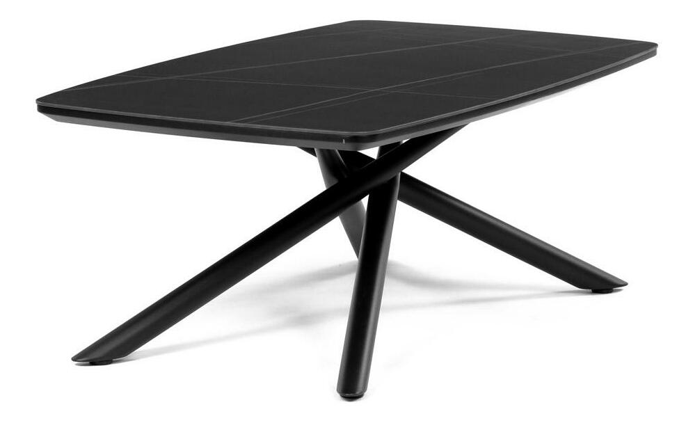 Konferenční stolek Apoyabamos (mramor černý)