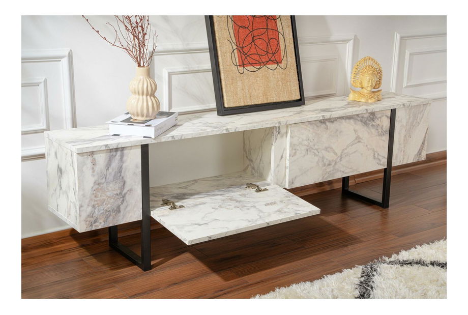 TV stolek/skříňka Seronitta (černá)