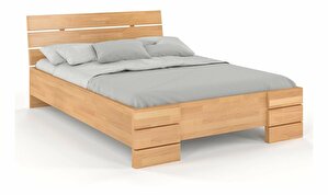 Manželská postel 180 cm Naturlig Lorenskog High BC (buk)