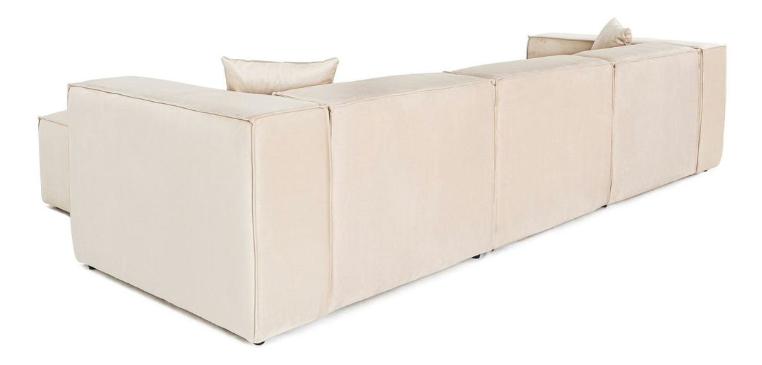 Rohová sedačka Lorella (krémová)