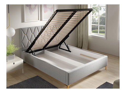 Manželská postel 180 cm Inferno 100 (světlobéžová)