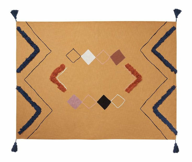 Deka 130 x 180 cm Sala (oranžová)