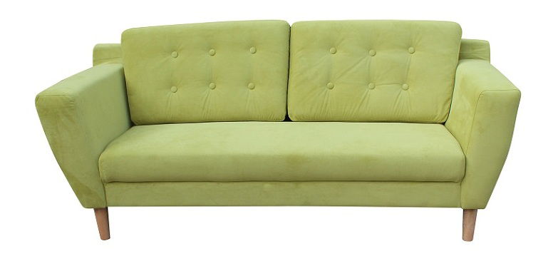 Pohovka trojsed Scandi (zelená)