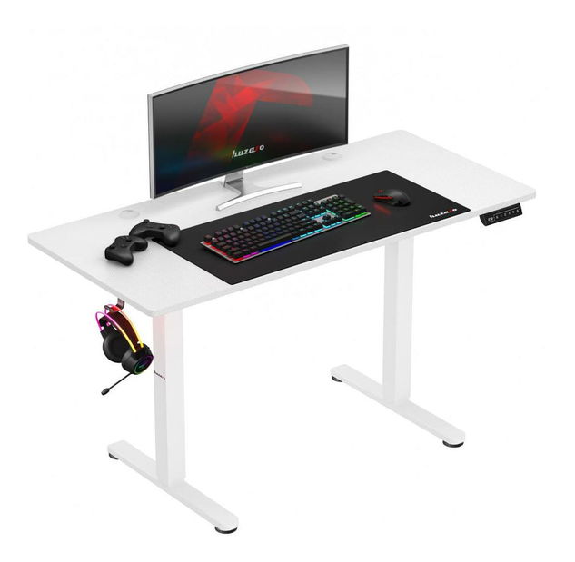 Elektricky nastavitelný PC stolek Hyperion 8.2 (bílá)