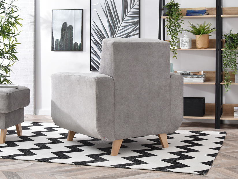 Relaxační křeslo Kadim (šedá)