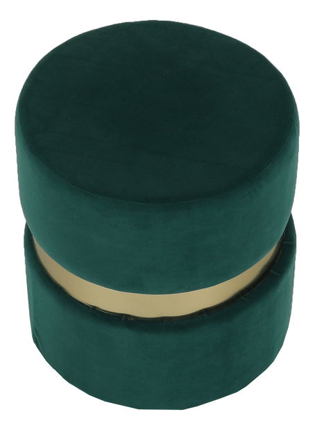 Taburet Vinnty (smaragdová)