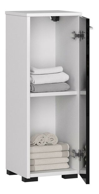 Koupelnová skříňka Farid TYP1 (černý lesk)