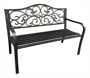 Zahradní lavička Intente (hnědá)