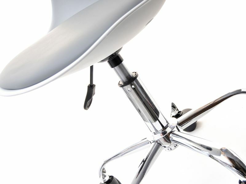 Dětská židle Footy (šedá + chromová)