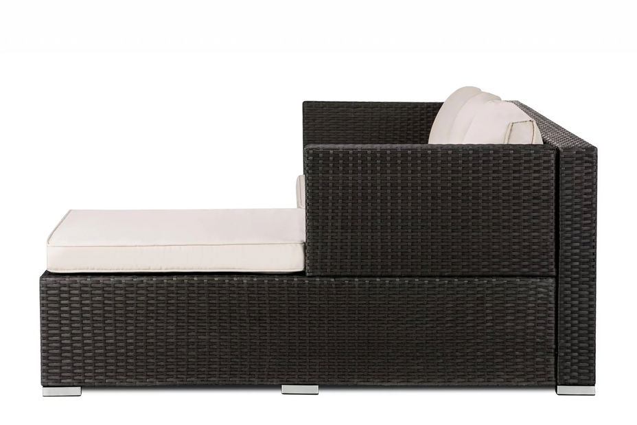 Sada zahradního nábytku 1+1+1 Nila (béžová + béžová)