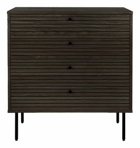 Komoda Ksitina 5 (tmavě hnědá)