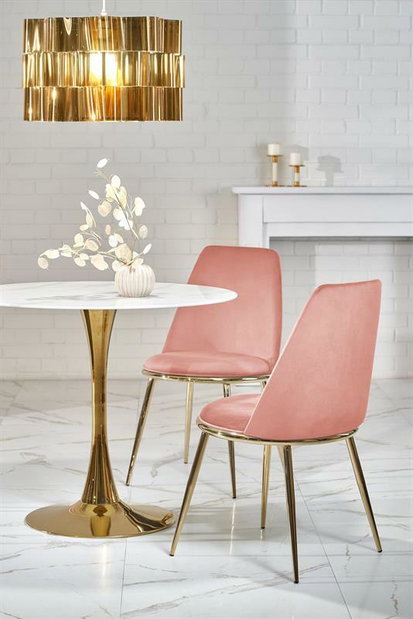 Jídelní stůl Myanmar (dub přírodní + černá)