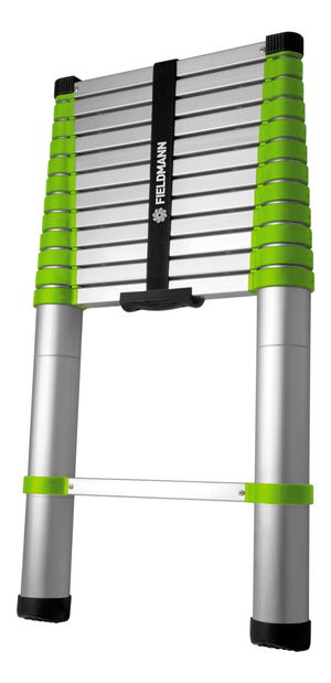 Teleskopický žebřík 3,8 m Handy (šedá + zelená)