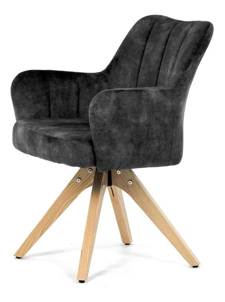 Jídelní židle Hegel (černá)