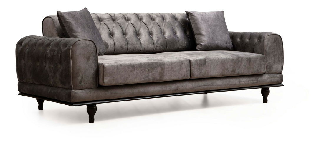 Třísedačka Alfredo (Antracit)