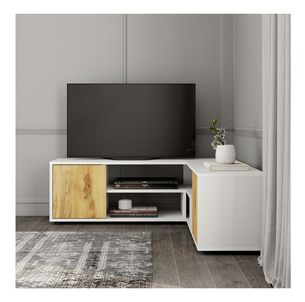 TV stolek/skříňka Rosyna (dub bílý)