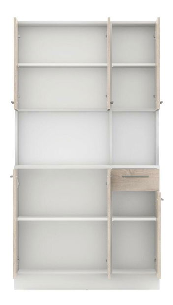 Kuchyňský kout Palermo NEW (bílá + dub sonoma)