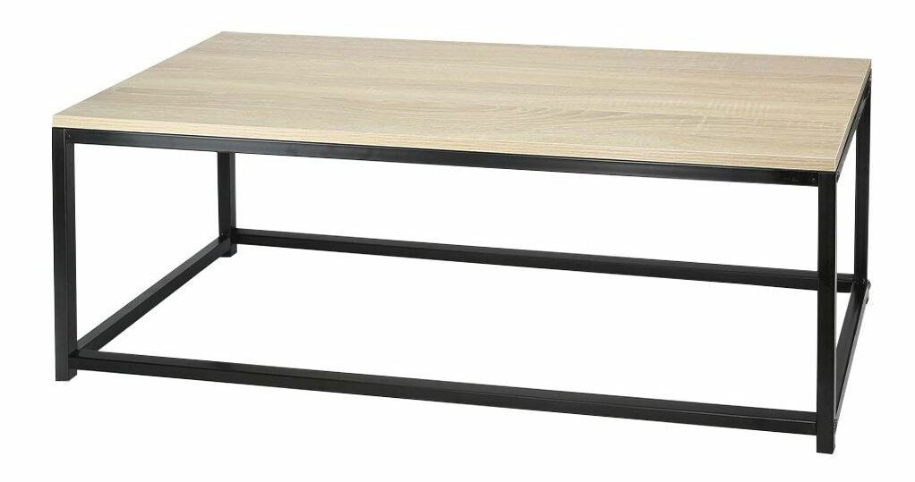 Set 2 ks konferenčních stolků Hustler Typ 2 (dub sonoma + černá)
