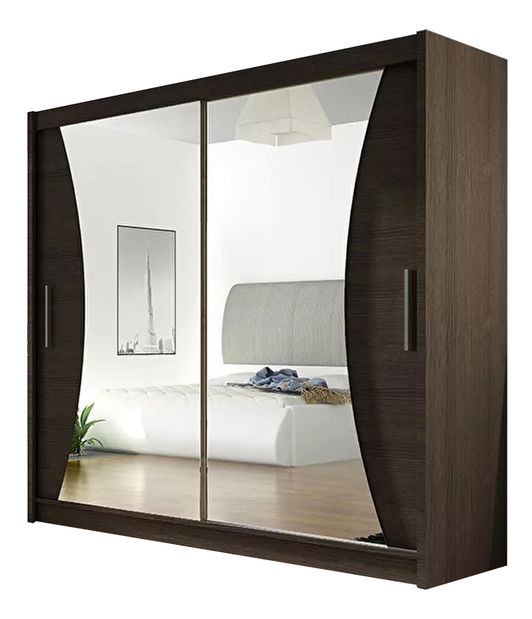 Šatní skříň Baker V (choco)