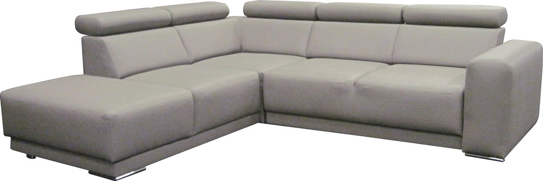 Rohová sedací souprava BRW Padwa Lux REC.E.2F bílá (L)