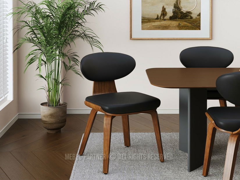 Jídelní židle Jugar (černá)