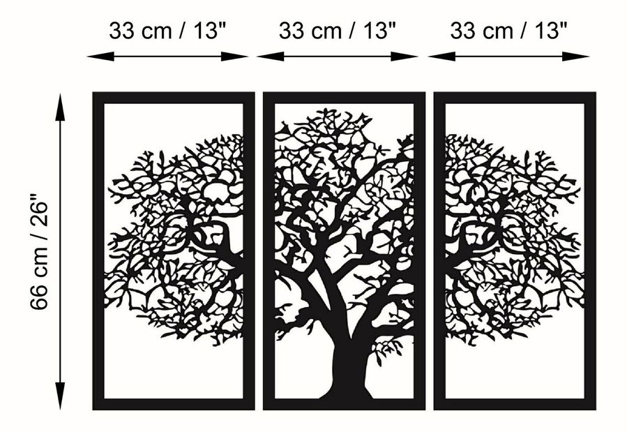 Nástěnná dekorace Arnes