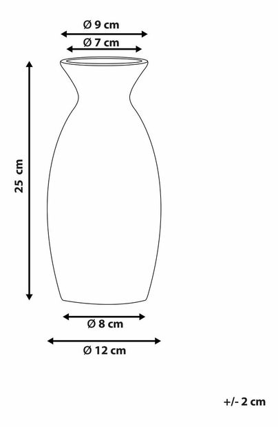 Váza Chaza (bílá)