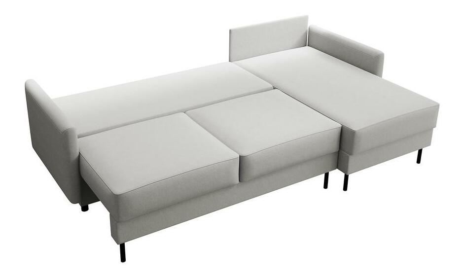 Rohová sedací souprava Toblera L (šedá)