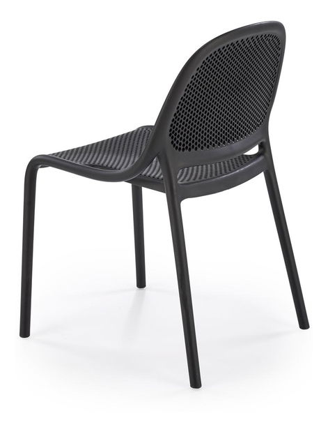 Zahradní židle Keiko (černá)