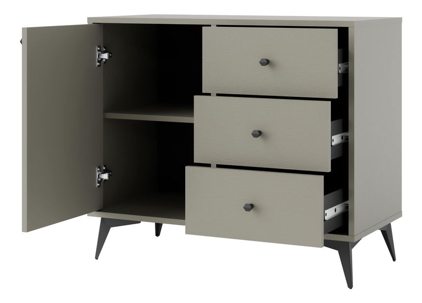 Komoda Tokyna 814 (zelená)