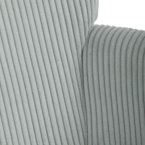 Křeslo s taburetkou Laruigo (modrá)