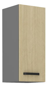 Horní kuchyňská skříňka Scarmi 30 G-72 1F (Antracit)