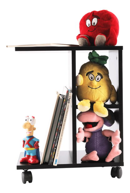 Servírovací stolek Abaris (černá) *bazar