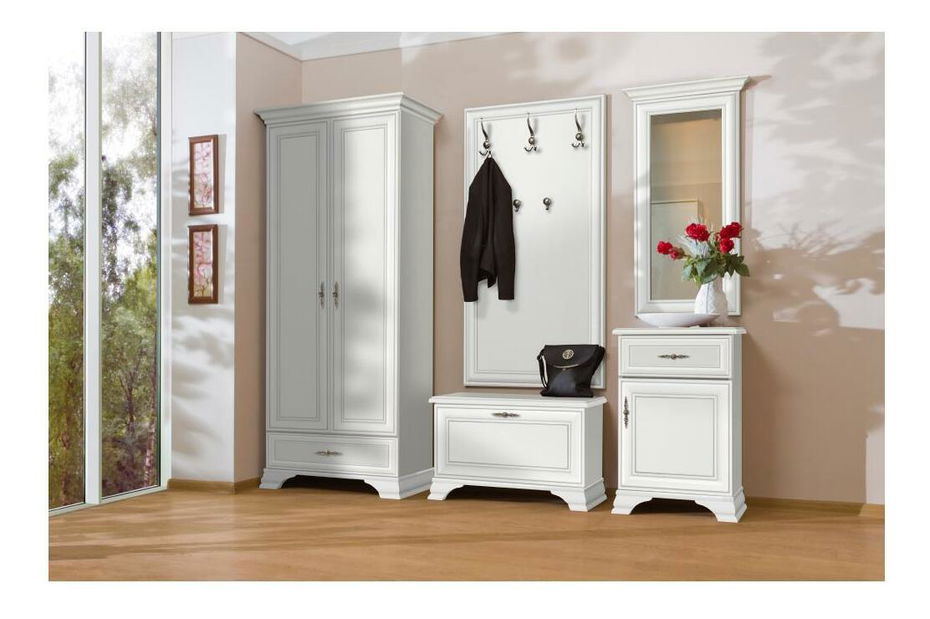 Předsíňová sestava Kuito PPK110L (alpská bílá) (L)