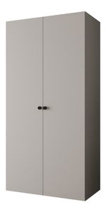 Šatní skříň 100 cm Parna 1 (kašmír + černá)