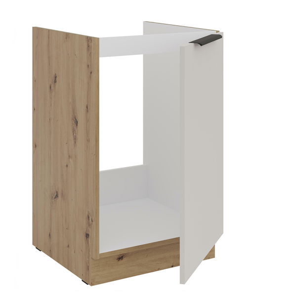 Dolní kuchyňská skříňka pod dřez Sayla 50 ZL 1F BB (kašmír + dub artisan)