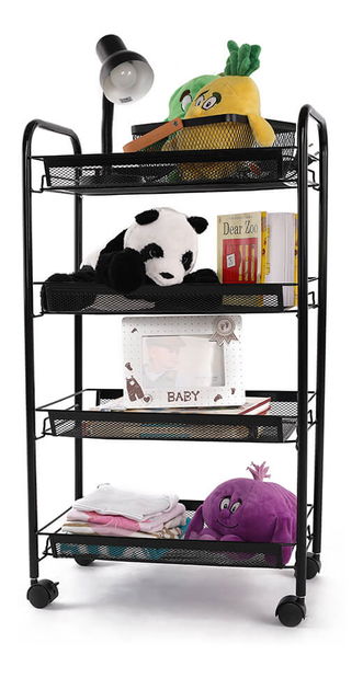 Servírovací vozík Myron (černá)