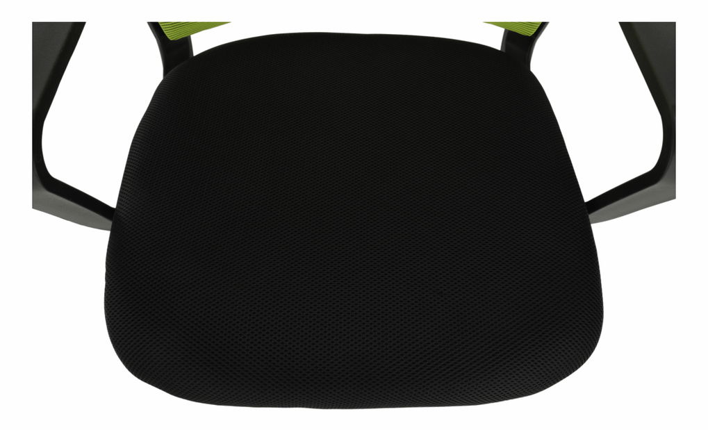 Kancelářská židle Aphin (zelená + černá)