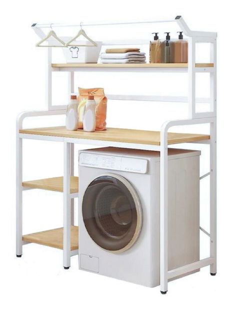 Regál Derby (dub natural + bílá)