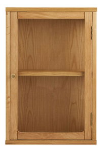 Nástěnná vitrína Zuzeria 4 (dub)