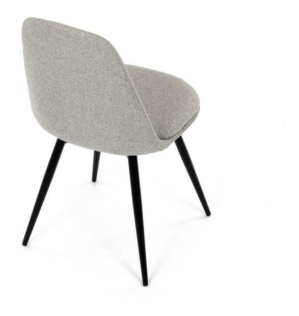 Jídelní židle Deleito (krémová)