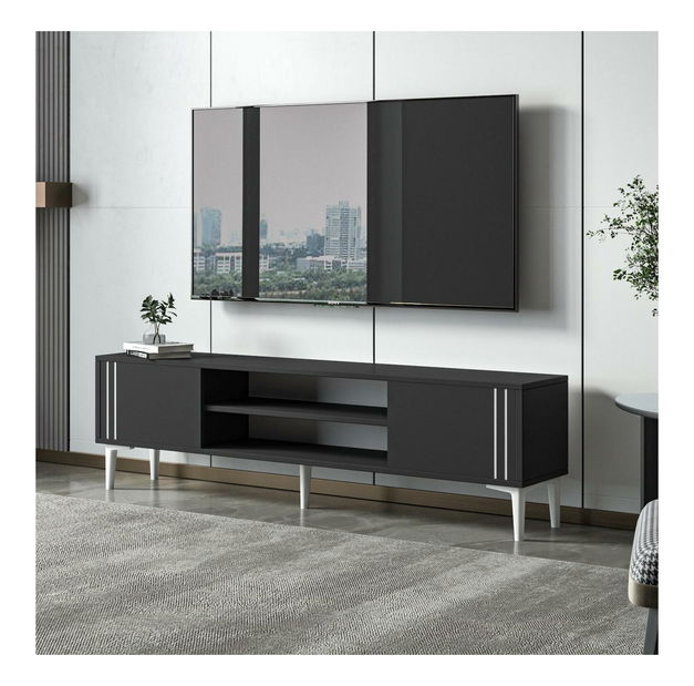 TV stolek/skříňka Snowden (antracit)