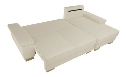 Rohová sedačka Loxy 1 (tmavě šedá) (s úl. prostorem) (P)