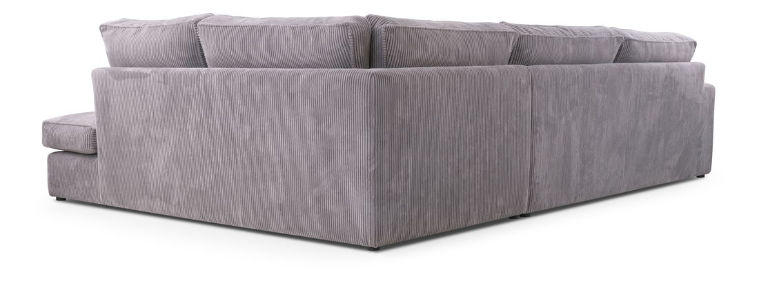 Rohová sedací souprava Carbus (modrá) (P)